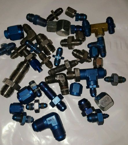 Assorted an fitting lot 40+ pieces free shipping! nhra experimental homebuilt