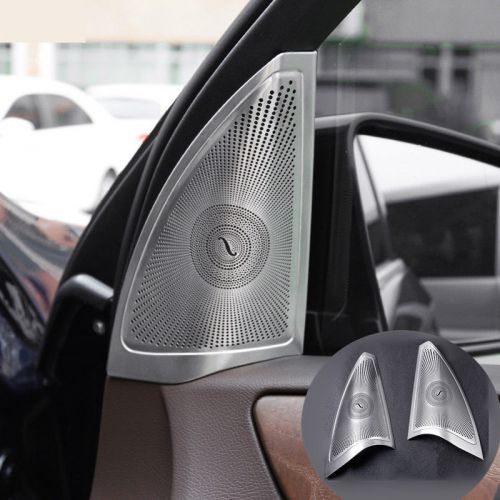 Inner door stereo speaker cover trim 2pcs for mercedes benz gls class 2016