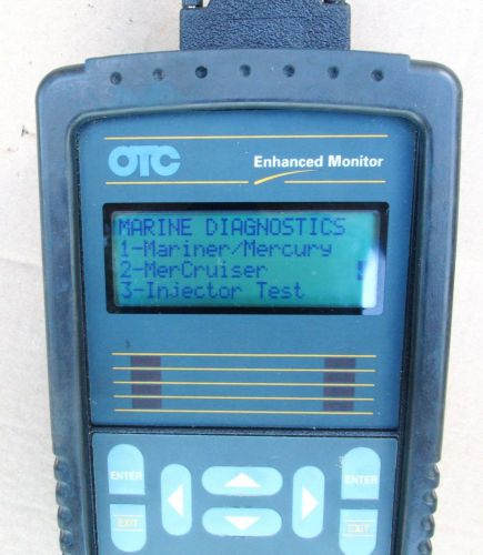 Mercury  mercruiser ddt diagnostic scanner tool by otc 3 cartridges &amp; cables