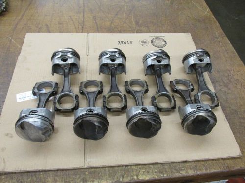 Trw bbc 454 high compression open cham forged aluminum racing pistons 1802p .030