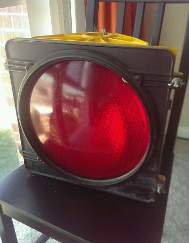 Stop light vintage red lense