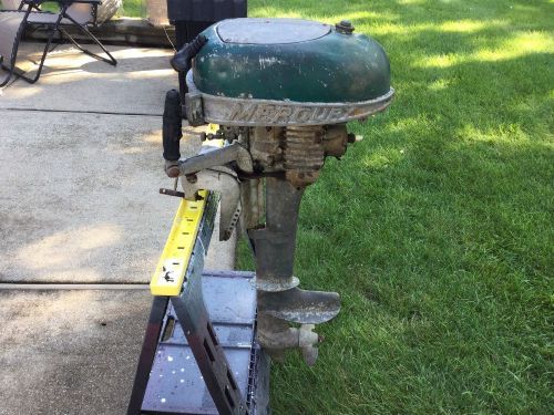 Vintage mercury outboard motor 1948