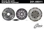 Centric parts 201.66011 new clutch and flywheel kit