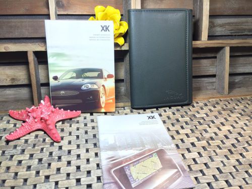 2007 2008 2009 jaguar xk xkr coupe convertible owners manual + navigation book