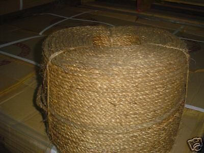 1/4&#034; x 1200&#039; 3-strand  manila rope in a box