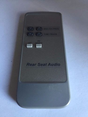 2002-2009 toyota lexus dvd entertainment system remote 86170-34010