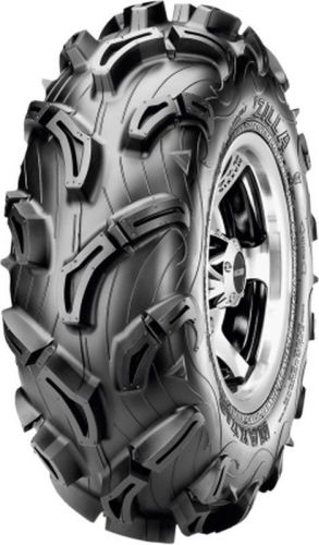 Maxxis zilla deep lug mud and snow atv utility front tire 25x8-12 (tm00449100)