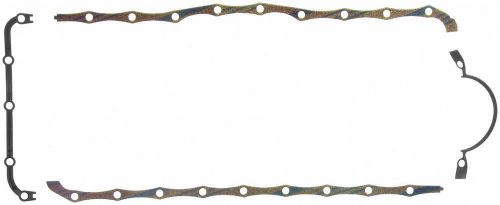 Engine oil pan gasket set fel-pro os 13811 c fits 65-87 ford f-350 4.9l-l6