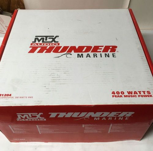 Mtx tm1204 12 inch thunder marine series subwoofer