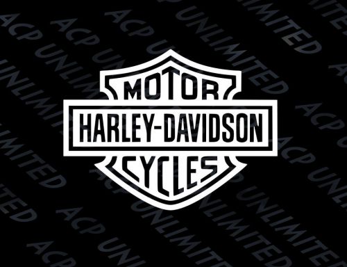 Harley motorcycle decals sticker