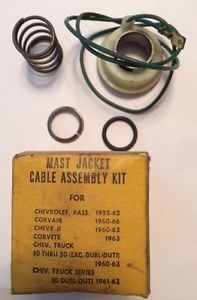 Mast jacket cable assembly