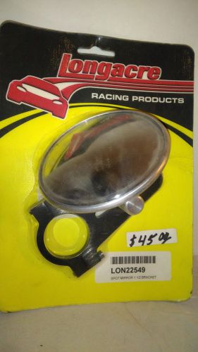 Longacre racing products spot mirror 1 1/2 bracket lon22549
