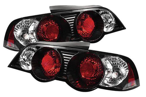 Spyder arsx02 - 02-04 acura rsx black euro tail lights rear stop lamps