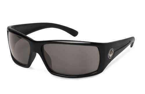 Dragon cinch sunglasses, jet frame/grey performance polarized lens