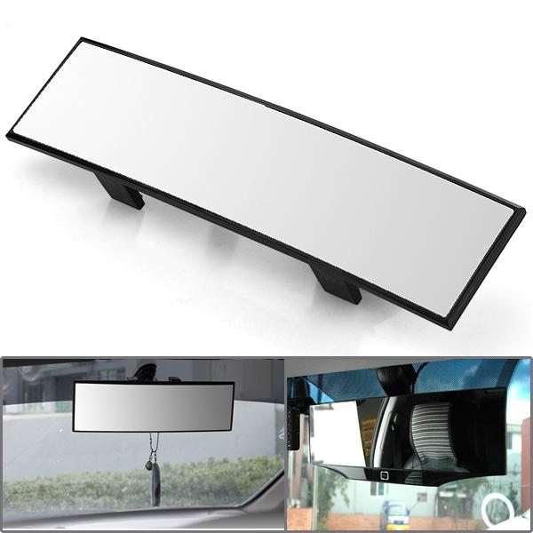 Universal jdm 300mm wide angle convex curve clip on car interior rearview mirror