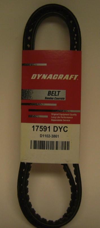 Dynacraft 17591 dyc d1102-3861 v belt - new