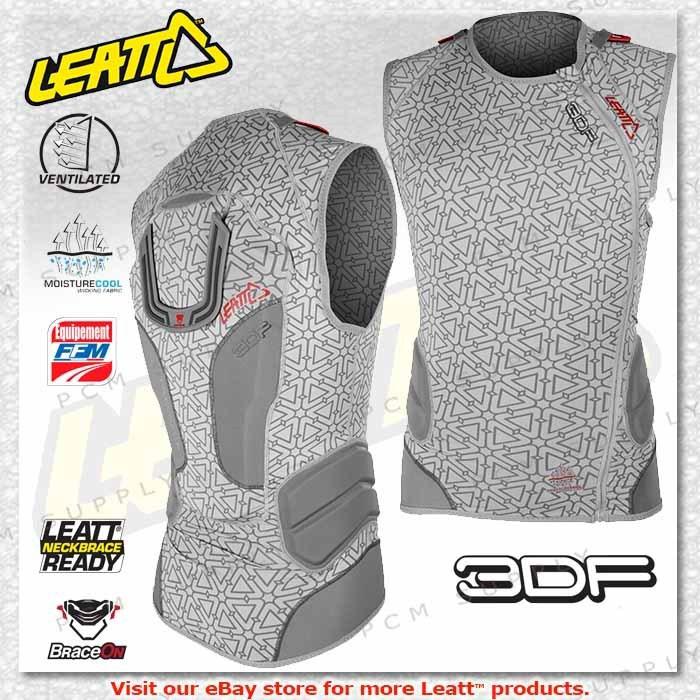 Leatt 2013 motocross mx atv offroad 3df back protector ce certified