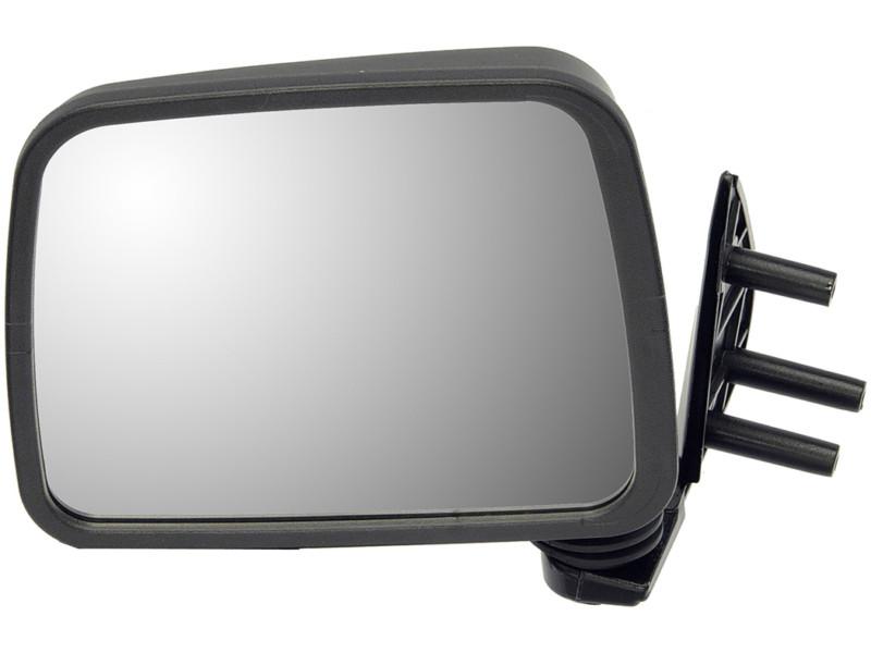 Side view mirror left; manual; black platinum# 1270684