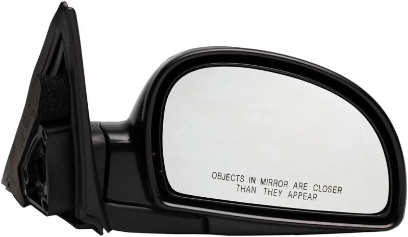 Side view mirror right 02-06 accent power, heated platinum# 1272351