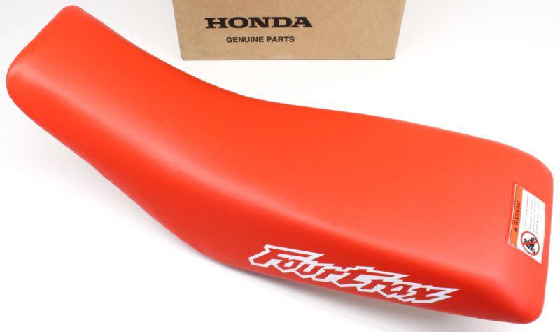 New seat striking red r94l 1999-2006 trx400 ex fourtrax genuine honda oem   #x44