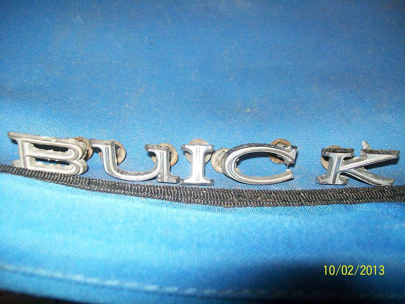  buick hood letters factory oem1970 electra skylark lesabre wildcat estate wagon