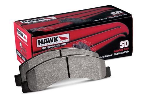 Hawk hb119p.594 - 78-79 buick century front brake pads ferro-carbon