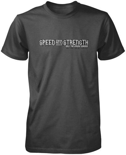 Speed & strength live by the sword t-shirt 2013