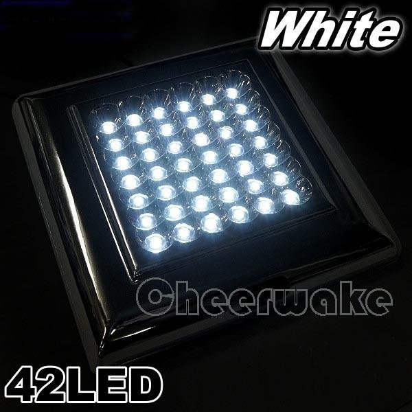 12v 42 led interior cabin light - boat/caravan/trailer