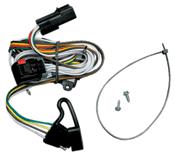 Trailer hitch wiring harness for chrysler town & country voyager 2001 2002 2003