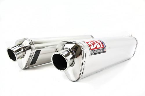 07-08 z1000 yoshimura trs tri-oval dual slip-ons - stainless steel 1411265