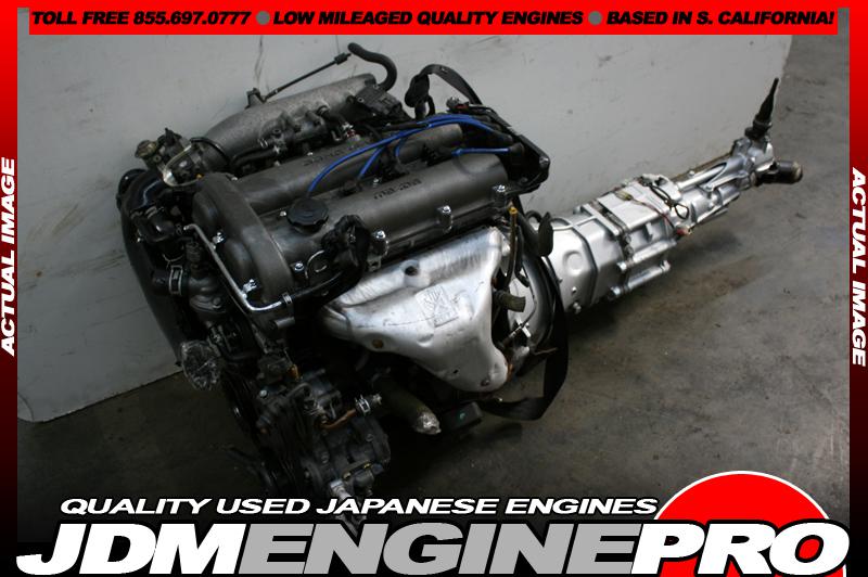 Jdm mazda miata b6 1.6l dohc engine mazda mx-5 mx5 motor 90-93 euenos 