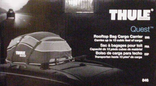 Thule® no. 846 quest cargo carrier - free shipping!