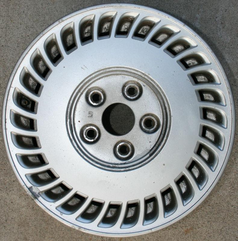 1990-1991 mazda 929 standard finish 15" oem factory alloy wheel rim left side