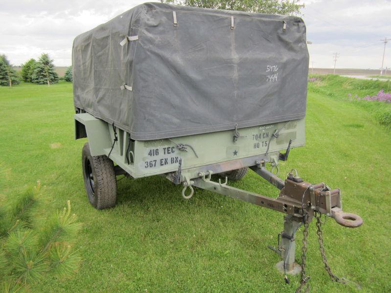 3/4 ton utility cargo trailer dump bed enclosed tarp bows 12v quad hunt camp