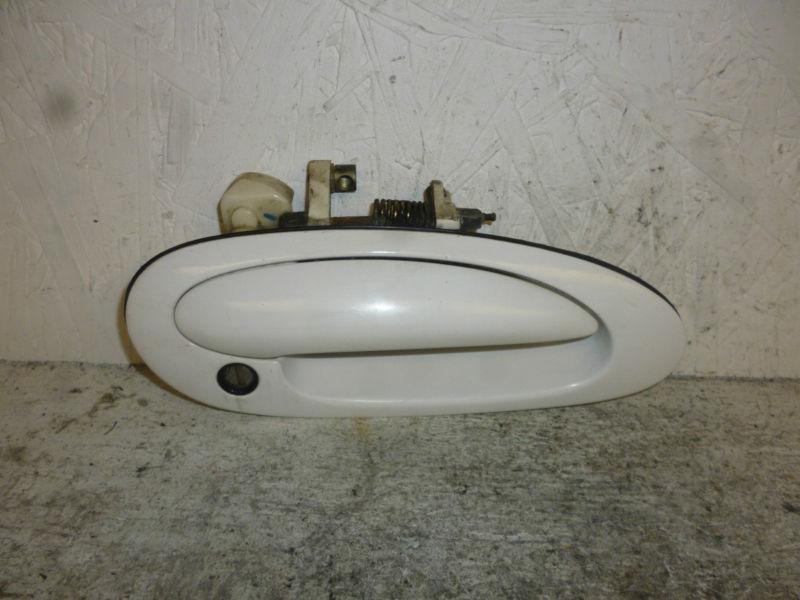 97 98 99 acura cl exterior door handle front passenger right rh white oem 1997