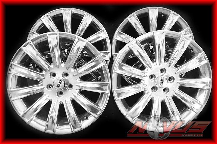 20" lincoln mkx ford edge explorer polished wheels factory oem rims 18 22