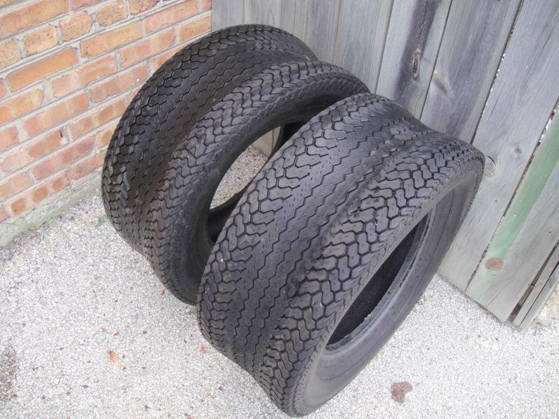 2 mickey thompson s/s indy profile 4 ply nylon l60-15 tires