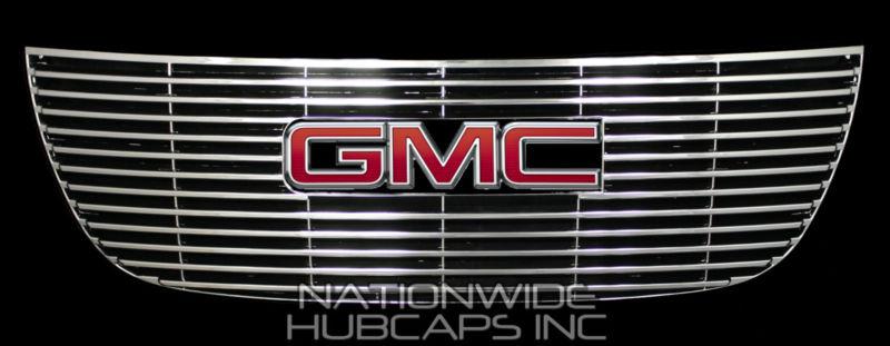 Gmc yukon chrome snap on grille overlay new grill insert trim free shipping xl