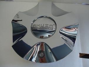 Akuza wheel chrome custom wheel center cap #emr296 caps (1)