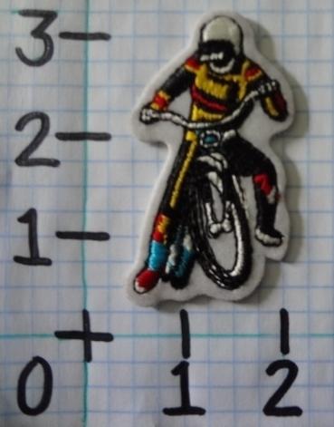 Vintage nos dirt bike motorcycle patch from the 70's 019