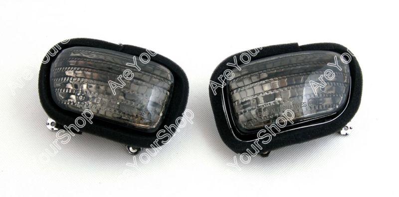 Front turn signals for lens honda gl1800 goldwing 2001-2010 smoke