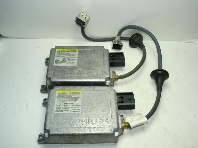 Oem 2004-2006 cadillac xlr / xlr-v xenon light controller hid ballast kit set