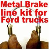 Brake line kit ford truck 1985 1986 1987 1988 1989 1990 1991 1992 1993 - 2001  