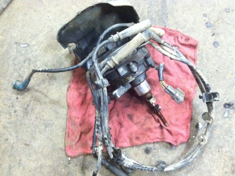 1988-1991 toyota 4runner toyota pickup v6 distributor assembly + cap/rotor/wires