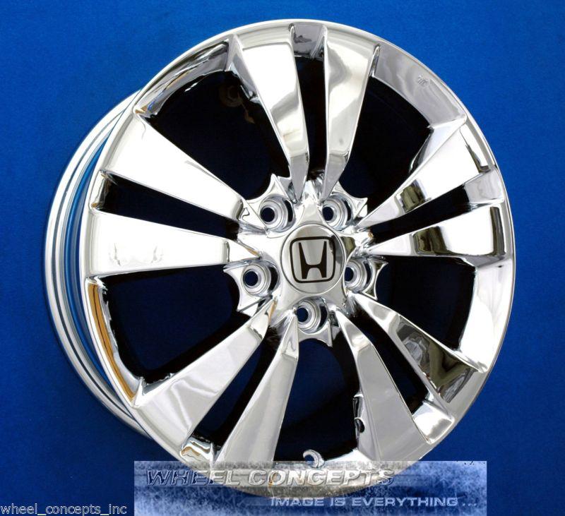 Honda accord coupe 17 inch chrome wheel exchange 17" rims