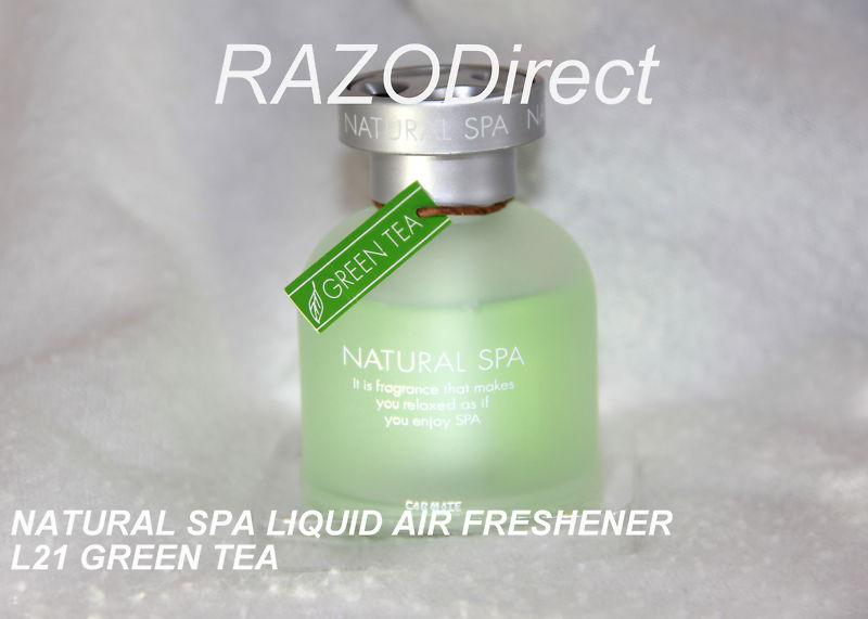 Carmate razo natural spa liquid air freshener green tea ships free!!
