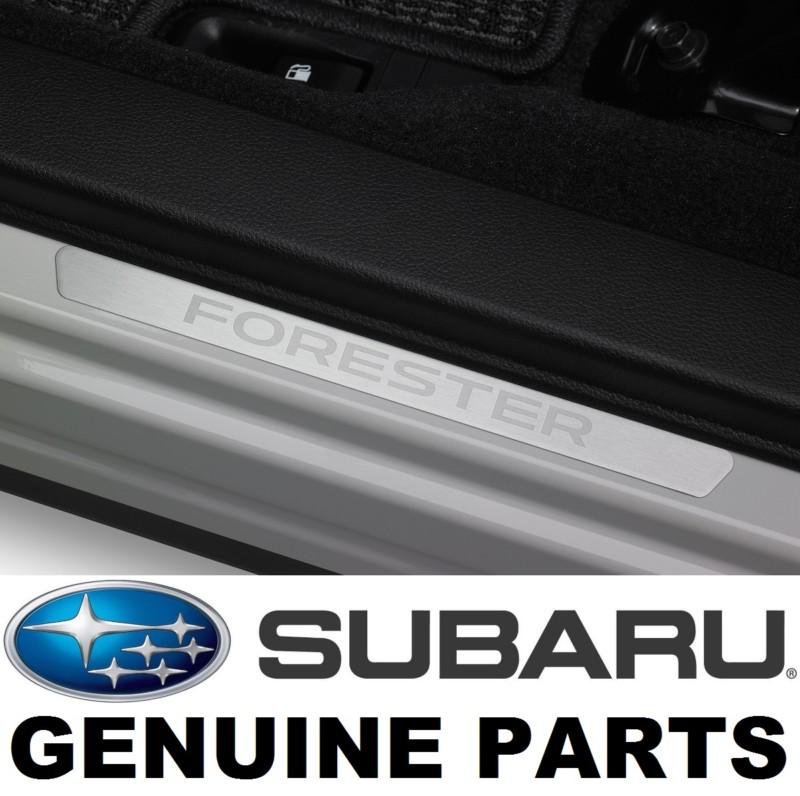 2014 subaru forester oem front side sill plates (set of 2) - e101ssg000