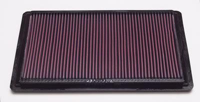 K&n air filter element filtercharger rectangular cotton gauze red mazda rx-8 ea