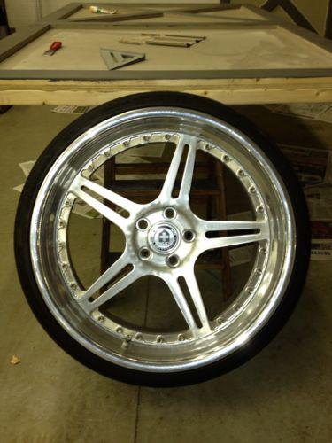 20" hre 3 piece lightweight mercedes wheels