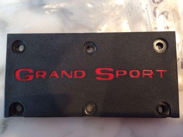 Grand sport emblem - believe to be for buick but not sure